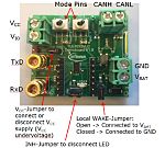 Infineon TLE9252V CAN Demoboard Demoboard Demonstration Board for HS CAN Transceiver DEMOBOARDTLE9252VSKTOBO1