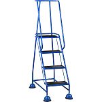 Escalera de tijera RS PRO de Acero, 4 peldaños