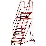 Escalera de tijera RS PRO de Acero, 10 peldaños
