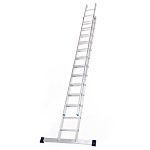 RS PRO 13 Step Aluminium Extension Ladder, 6000mm Open Length