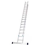 RS PRO 15 Step Aluminium Extension Ladder, 7000mm Open Length