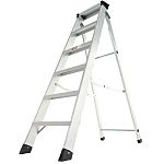 Escalera de tijera RS PRO de Aluminio, 6 peldaños