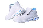 AIMONT GLYCINE IAIA111 Unisex White Synthetic Material Toe Capped Safety Shoes, UK 13, EU 48