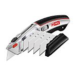 RS PRO Safety Knife with Straight Blade, Retractable, 176mm Blade Length