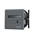 Grasslin Taxxo 112 Hour Meter, 6 Digit Indicator, 60Hz, 230 V ac