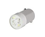 EAO White Push Button LED for Use with Push Button Lamp