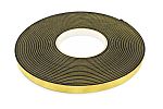 RS PRO Black Foam Tape, 12mm x 10m, 2mm Thick