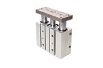 RS PRO Pneumatic Guided Cylinder - 12mm Bore, 10mm Stroke, Double Acting