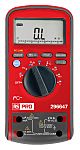 RS PRO Digital, LCD Digital Multimeter, True RMS, 10A ac Max, 10A dc Max, 1000V ac Max - UKAS Calibrated