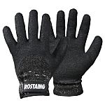 Rostaing MACPRO Black HPPE, Polyamide Cut Resistant Work Gloves, Size 10, Latex Coating