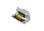CONEC 164A167 9 Way Angled Solder Mount D-sub Connector Socket
