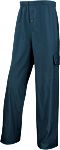 Delta Plus 850PAN 's Navy Blue Rain Trousers Breathable, Waterproof, Size XXL 41in W