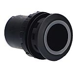 Bouton-poussoir série CW lumineux, LED Rouge/Vert, Montage panneau