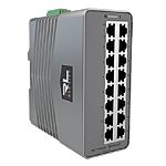 N-Tron NT-116-0000-0000, Unmanaged 16 Port Ethernet Switch With PoE RJ-45