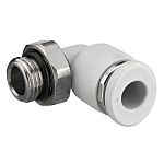 EMERSON – AVENTICS QR1-S-RVT Series Elbow Fitting, M5 to Push In 6 mm, Threaded Connection Style, 2122006050