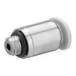 Raccord droit EMERSON – AVENTICS QR1-S-MIN vers Enfichable, 3 mm M3