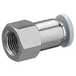 EMERSON – AVENTICS QR1-S-RAI Series Stud Fitting, G 1/4 to Push In 10 mm, Threaded Connection Style, R412005089
