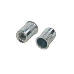 Závitové vložky, Čirá pasivace se zinkováním, Ocel, M5mm 8.7mm RS PRO