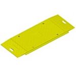 RS PRO Yellow Safety Barrier