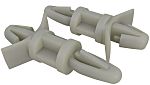 RS PRO Nylon 66 Snap-In Spacer for 4mm PCB Hole