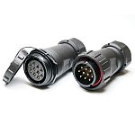 RS PRO Industrial Circular Connectors, 10 Contacts, Cable Mount, SP29 Connector, Plug and Socket, Male and Female
