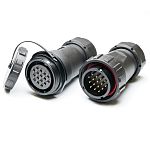RS PRO Industrial Circular Connectors, 16 Contacts, Cable Mount, SP29 Connector, Plug and Socket, Male and Female