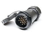 RS PRO Industrial Circular Connectors, 10 Contacts, In-line, SP29 Connector, Socket, Male, IP68