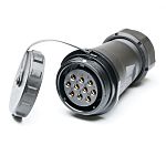 RS PRO Industrial Circular Connectors, 10 Contacts, In-line, SP29 Connector, Socket, Female, IP68