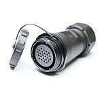 RS PRO Industrial Circular Connectors, 24 Contacts, In-line, SP29 Connector, Socket, Female, IP68