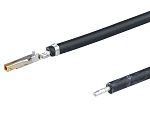 Molex Female Mini-Fit to Pigtail Pre-Crimped Lead, 300mm, 18AWG, Black