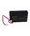 Exalium 12V JST Connector Lead Acid Battery, 800mAh