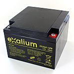Exalium 12V M5 Sealed Lead Acid Battery, 24Ah