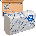 Kimberly Clark Kleenex Ultra Folded White Hand Towels Interfolded White Paper Towel, 295 x 190mm, 1760 Sheets