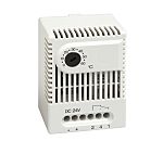 RS PRO Changeover Thermostat, 16A, 24 V dc, 0 → 60 °C