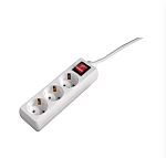 Hama 3 Gang Power Distribution Unit, 3m Cable, 250 V