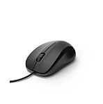 Ratón ordenador Hama Estándar 3 Botones Cableado Negro Óptico USB