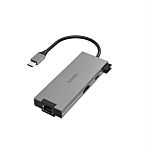 Hama 5 Port USB 3.2 USB C USB C Hub, USB Bus Powered, 10 x 1.1 x 4.4cm