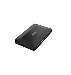 Hama 4 Port USB 2.0 USB A USB C Hub, USB Powered, 9.6 x 1.4 x 6cm