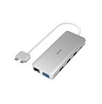 Hama 12 Port USB 3.2 USB C USB C Hub, USB Powered, 13.4 x 1.5 x 5.5cm