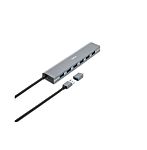 Hama 7 Port USB 3.2 USB A, USB C USB C Hub, USB Powered, 15.6 x 1.2 x 3.2cm