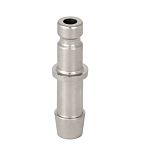 RS PRO Brass Male Pneumatic Quick Connect Coupling, 6mm Hose Barb