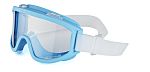 Univet 611, Scratch Resistant Anti-Mist Safety Goggles with Clear Lenses