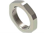 HARTING Sliver Hexagonal Nut, Shell Size M10 x 0.5mm for use with Circular Connectors
