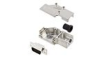 Encitech Connectors 6355 9 Way Side Entry Solder D-sub Connector Plug