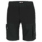 Herock 23MBM1901 Black Polyester Work shorts, 38in