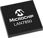 Microchip LAN7850T/8JX, Ethernet Transceiver, 100Mbps, USB, 1.8 → 3.3 V, 56-Pin SQFN