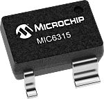 Mikroprocesor MIC6315-29D3UY-TR ruční reset sledovač resetu mikroprocesoru, počet kolíků: 4, SOT