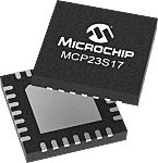 Vstupně-výstupní expandér MCP23S17T-E/SS SPI 28pinový, SSOP