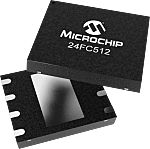 Microchip 24FC512T-I/SN, 512kbit EEPROM Chip, 3500ns 8-Pin SOIC I2C, Serial-2 Wire