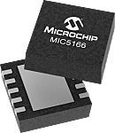 Microchip MIC5166YML-TR, Li Ion Charger IC, 2.5 → 5.5 V, 3A 10-Pin, MIC